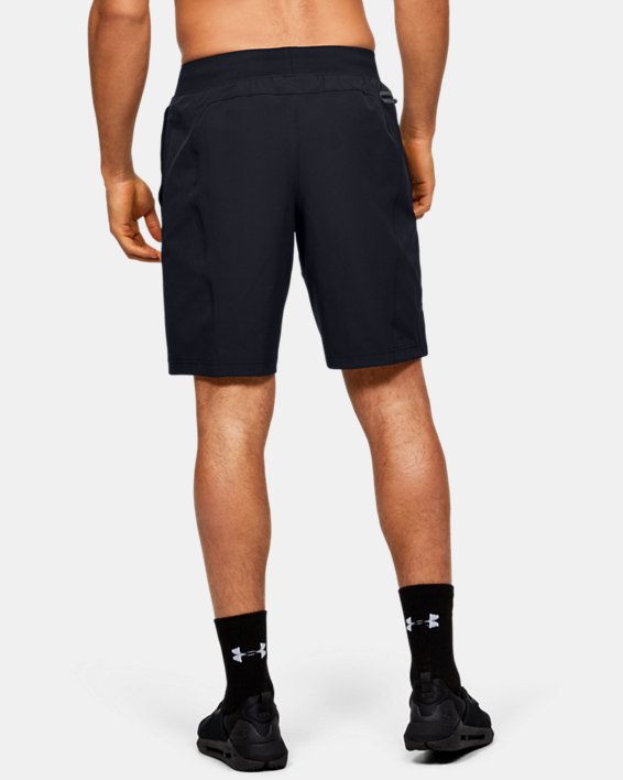 Men's UA Unstoppable Shorts, Black, pdpMainDesktop image number 2